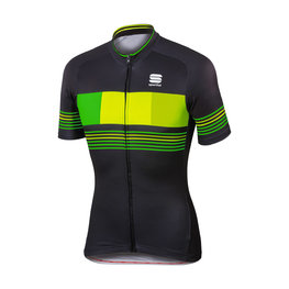 SPORTFUL dres kratkih rukava - STRIPE - crna/žuta