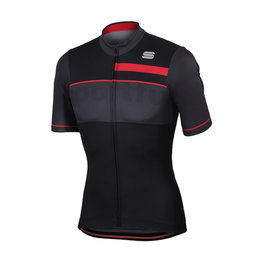 SPORTFUL dres kratkih rukava - SQUADRA CORSE - crvena/siva/crna