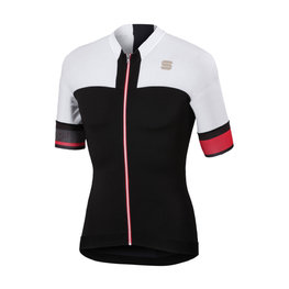 SPORTFUL dres kratkih rukava - STRIKE - bijela/crna