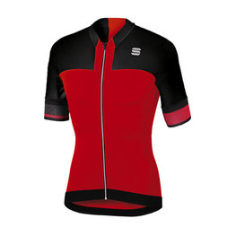 SPORTFUL dres kratkih rukava - STRIKE - crvena/crna