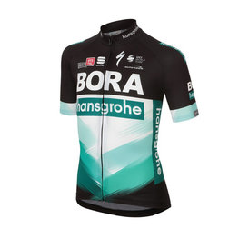 SPORTFUL dres kratkih rukava - BORA 2020 KIDS - zelena/crna