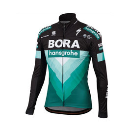 SPORTFUL izolirana jakna - BORA 2019 PARTIAL - crna/zelena