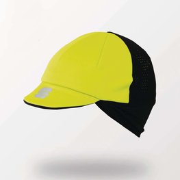 SPORTFUL kapa - HELMET LINER - crna/žuta