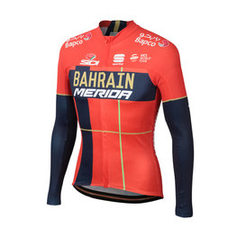 SPORTFUL dres dugih rukava zimski - B. MERIDA 2019 WNT - plava/crvena