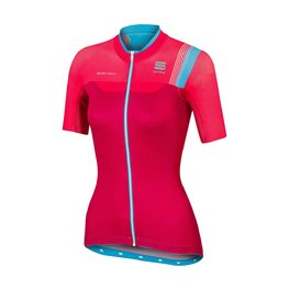 SPORTFUL dres kratkih rukava - BODYFIT PRO LADY - ružičasta/tirkizna