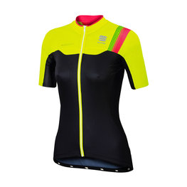SPORTFUL dres kratkih rukava - BODYFIT PRO LADY - crna/žuta