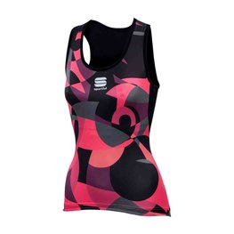 SPORTFUL dres bez rukava - PRIMAVERA LADY - ružičasta/crna