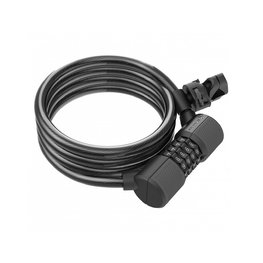 SYNCROS lokot za bicikl - MASSET COIL LOCK - crna