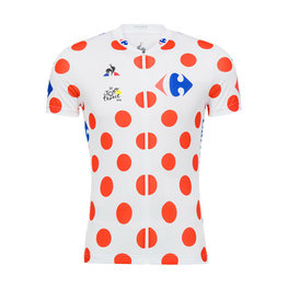 dres kratkih rukava - TOUR DE FRANCE 2018 - crvena/bijela