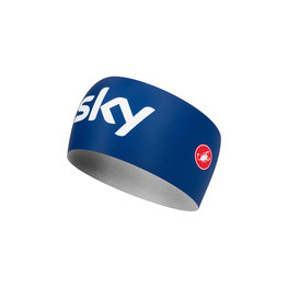 CASTELLI traka za glavu - TEAM SKY 2019 VIVA - crna