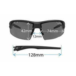 TIFOSI naočale - CRIT - crna