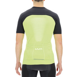 UYN dres kratkih rukava - BIKING GRANFONDO - crna/zelena