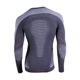 UYN majica dugih rukava - EVOLUTYON - bijela/siva