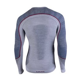 UYN majica dugih rukava - AMBITYON - siva/višebojna