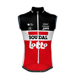 prsluk - LOTTO SOUDAL 2020 - crvena/crna/bijela