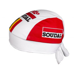 bandana - LOTTO SOUDAL 2019 - bijela/crvena