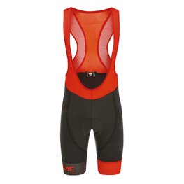 kratke hlače s tregerima - LEGEND - crna/crvena